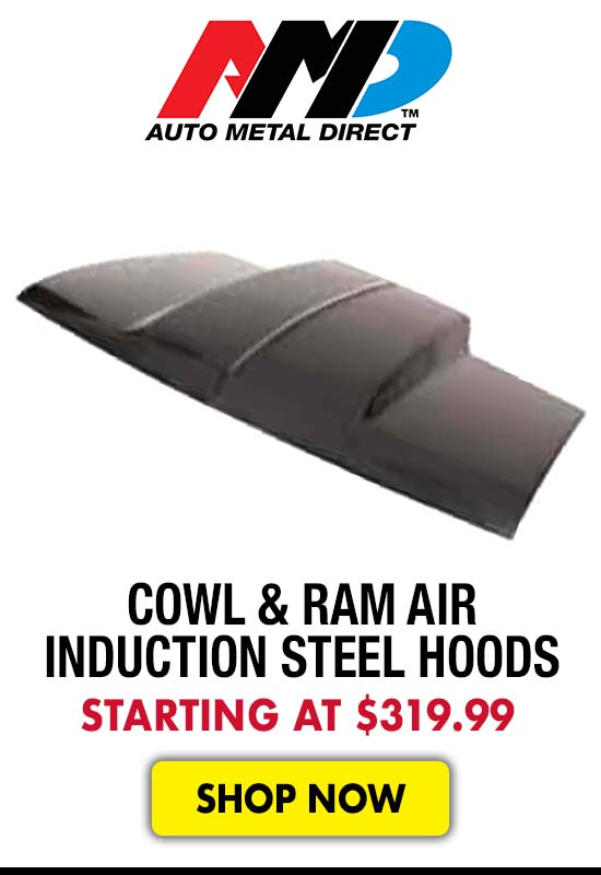 AMD Cowl & Ram Air Induction Steel Hoods - Starting at $319.99