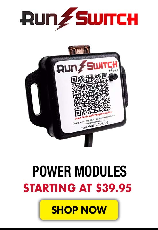 Run Switch Power Modules - Starting at $39.95