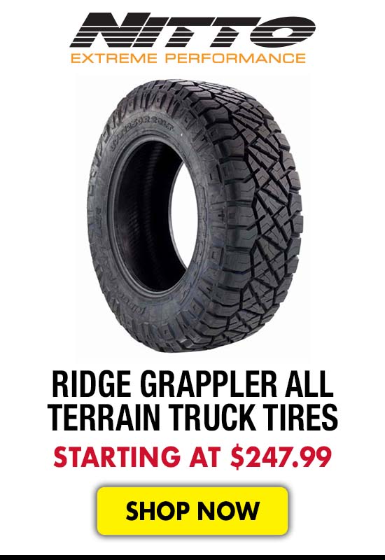 Nitto Ridge Grappler All Terrain Truck Tires - Starting at $247.99