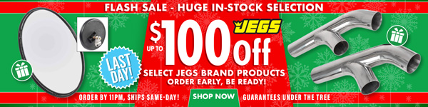 JEGS Sale - Up to $100 Off Select JEGS Brand Products