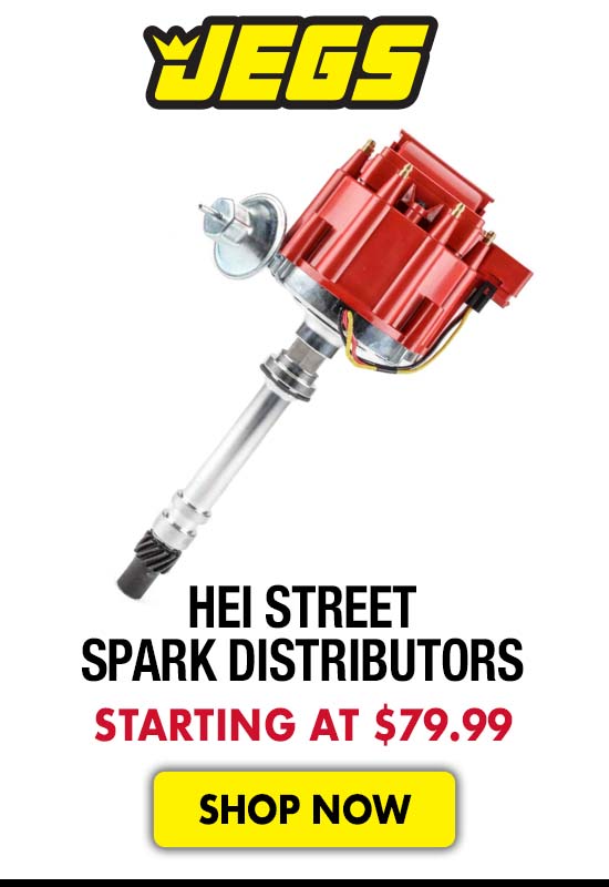 JEGS HEI Street Spark Distributors - Starting at $79.99
