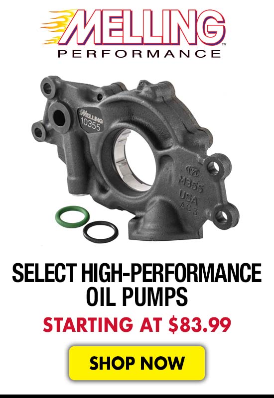 Melling Select High-Performance Oil Pumps - Starting at $83.99