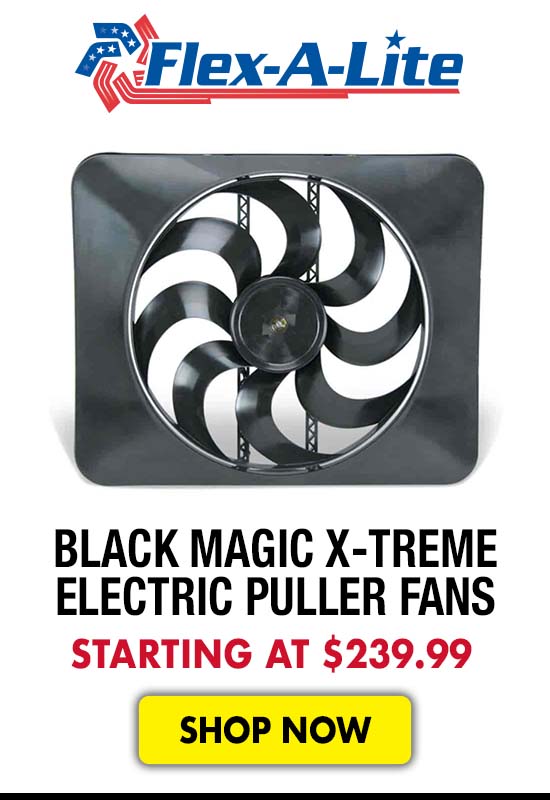 Flex-a-lite Black Magic X-Treme Electric Puller Fans - Starting at $239.99