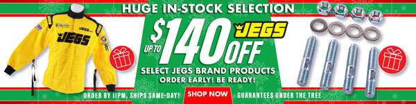 JEGS Sale - Up to $140 Off Select JEGS Brand Products
