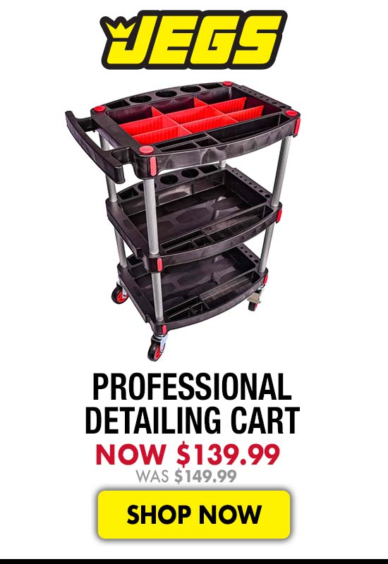 JEGS Professional Detailing Cart - Now $139.99