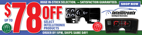 Save Up To $78 off Select Intellitronix Products