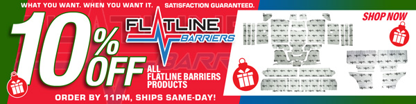 10% on all Flatline Barriers Products