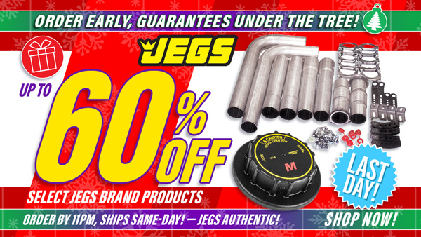 JEGS - Save with up to 60% OFF Select JEGS Brand Products!