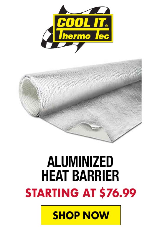 Thermo-Tec Aluminized Heat Barrier - Starting at $76.99