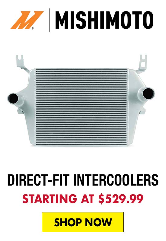 Mishimoto Direct-Fit Intercoolers - Starting at $529.99