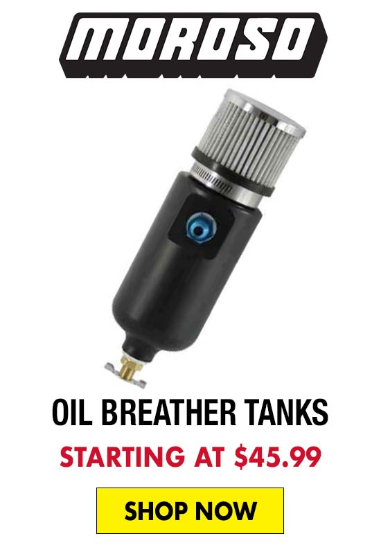 Moroso Oil Breather Tanks - Starting at $45.99