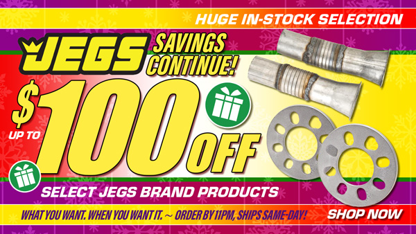 JEGS Sale - Up to 60% Off Select JEGS Brand Products