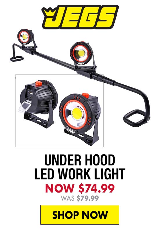 JEGS Under Hood LED Work Light - Now $74.99