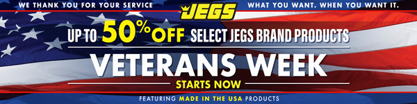 JEGS Sale - Up to 50% Off Select JEGS Brand Products