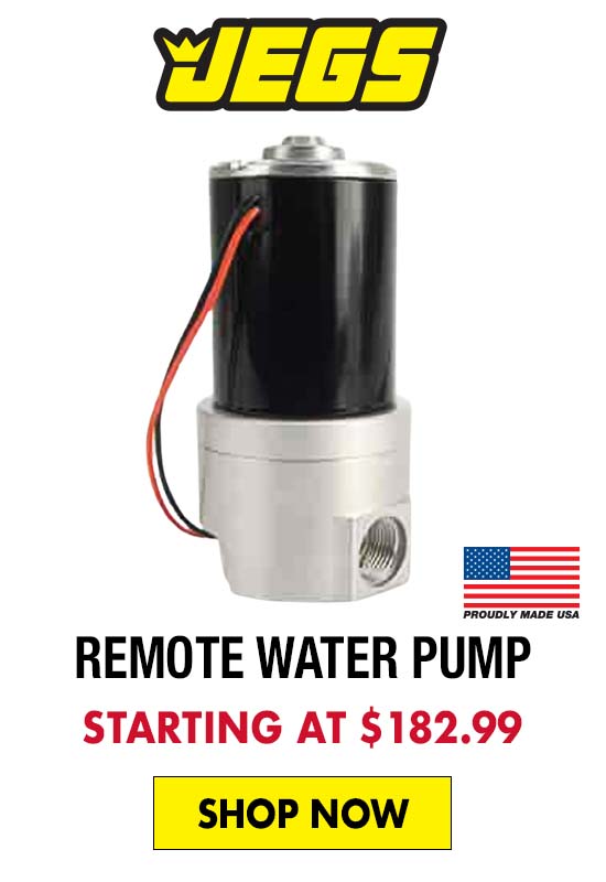 JEGS Remote Water Pump - Starting at $182.99