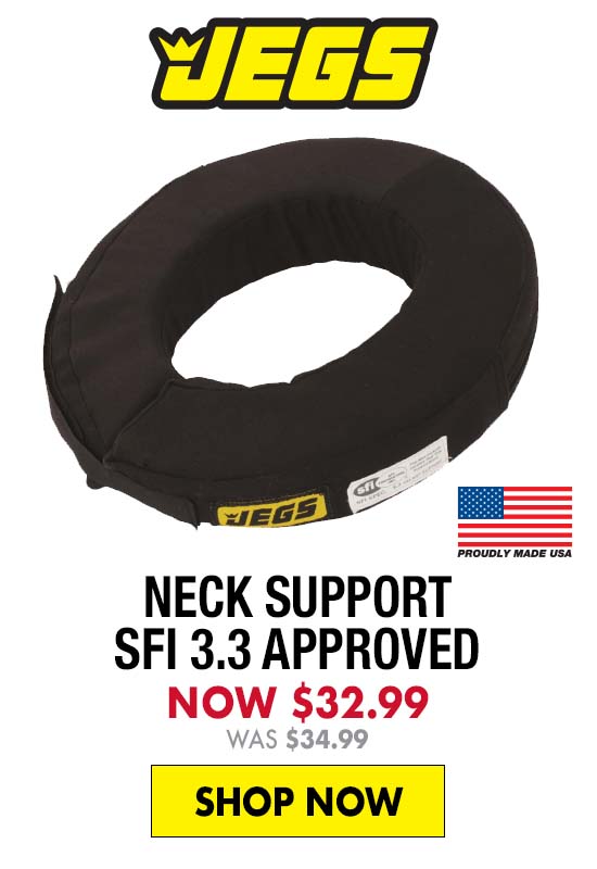 JEGS Neck Support SFI 3.3 Approved - Now $32.99