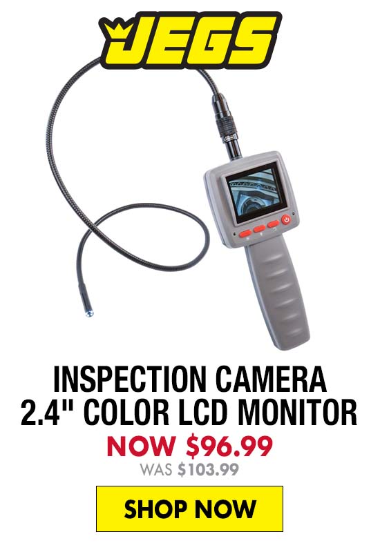 JEGS Inspection Camera 2.4" Color LCD Monitor - Now $96.99