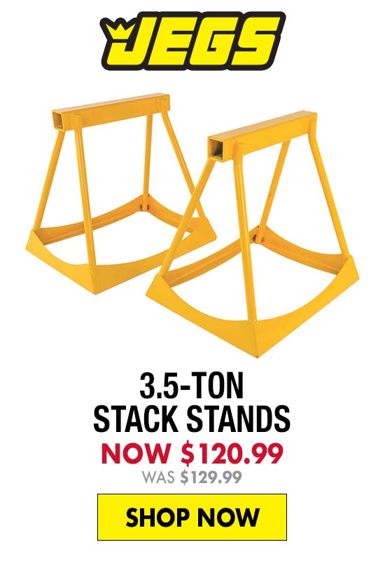 JEGS 3.5-Ton Stack Stands - Now $120.99