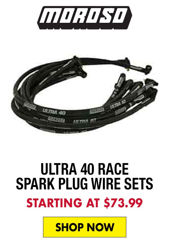 Moroso Ultra 40 Race Spark Plug Wire Sets - Starting at $73.99