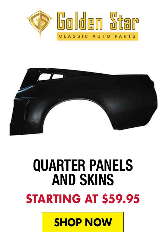 Golden Star Quarter Panels and Skins - Starting at $59.95