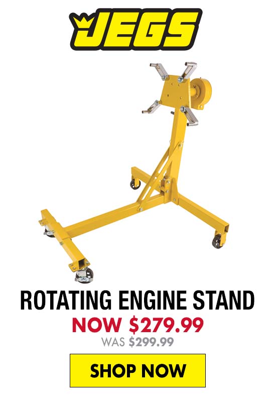 JEGS Rotating Engine Stand - Now $279.99