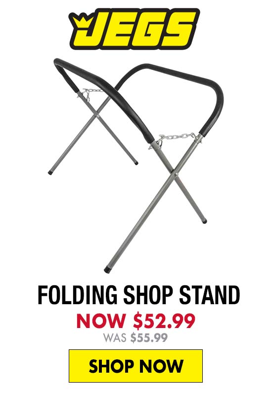 JEGS Folding Shop Stand - Now $52.99