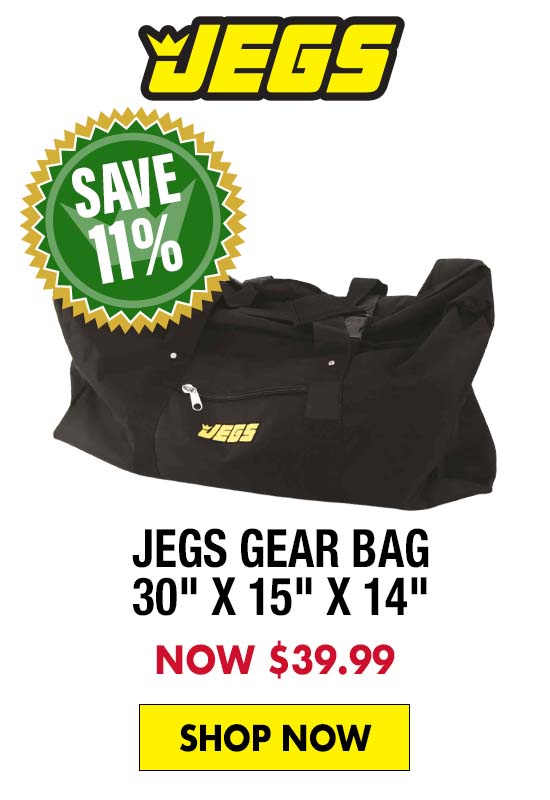 JEGS JEGS Gear Bag 30" x 15" x 14" - Now $39.99