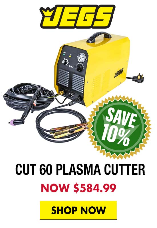 JEGS Cut 60 Plasma Cutter - Now $584.99
