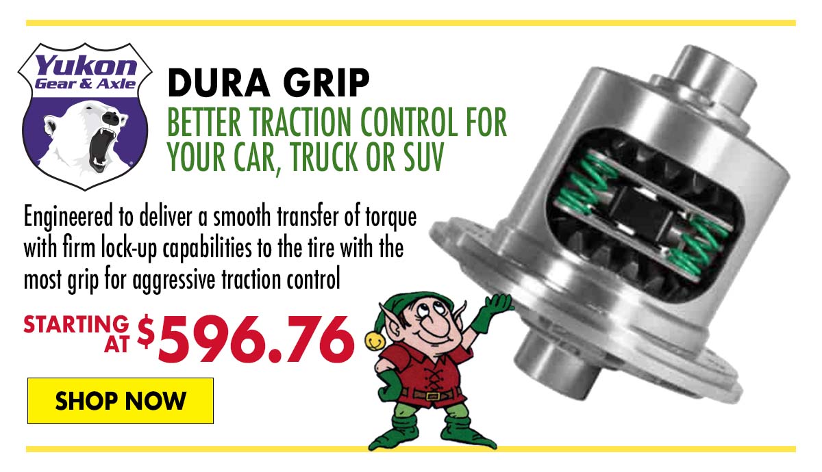 Yukon Gear & Axle Dura Grip Better Traction Control for Your Car, Truck or SUV - Starting at $596.76