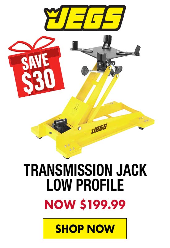 JEGS Transmission Jack Low Profile - Now $199.99