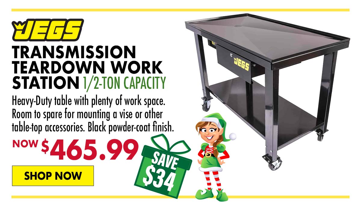 JEGS Transmission Teardown Work Station - Now $465.99
