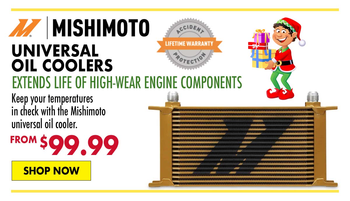 Mishimoto Universal Oil Coolers - Starting $99.99