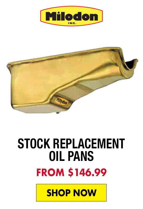 Milodon Stock Replacement Oil Pans - Starting at $146.99