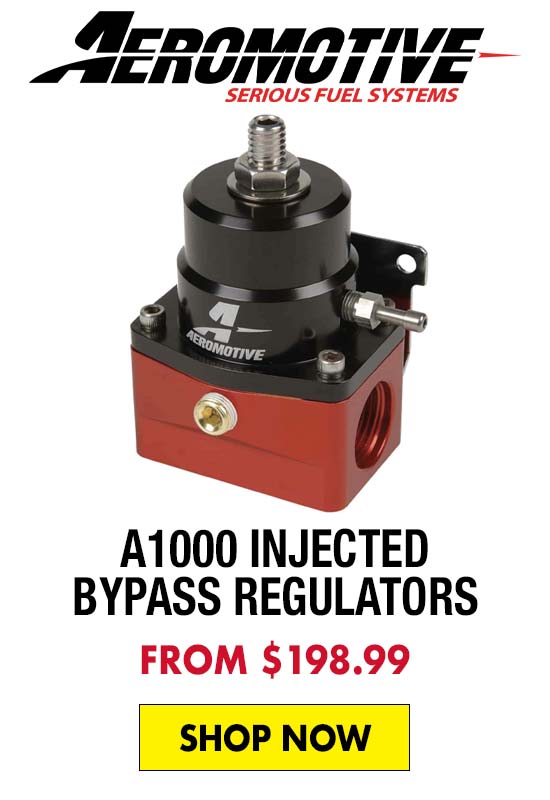 Aeromotive A1000 Injected Bypass Regulators - Starting at $198.99