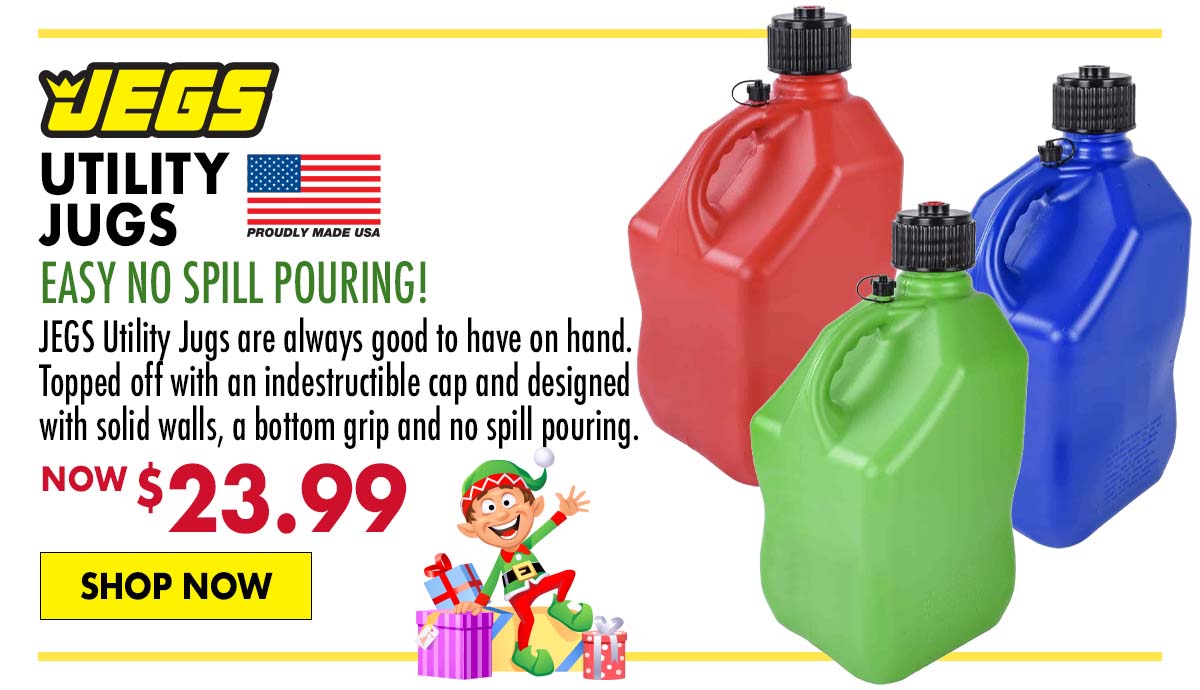 JEGS Easy Pouring Utility Jugs - Now $23.99