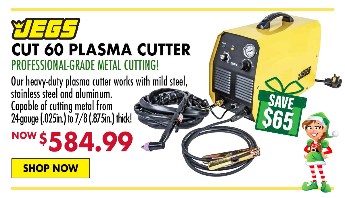 JEGS Cut 60 Plasma Cutter - Now $584.99 SAVE $65