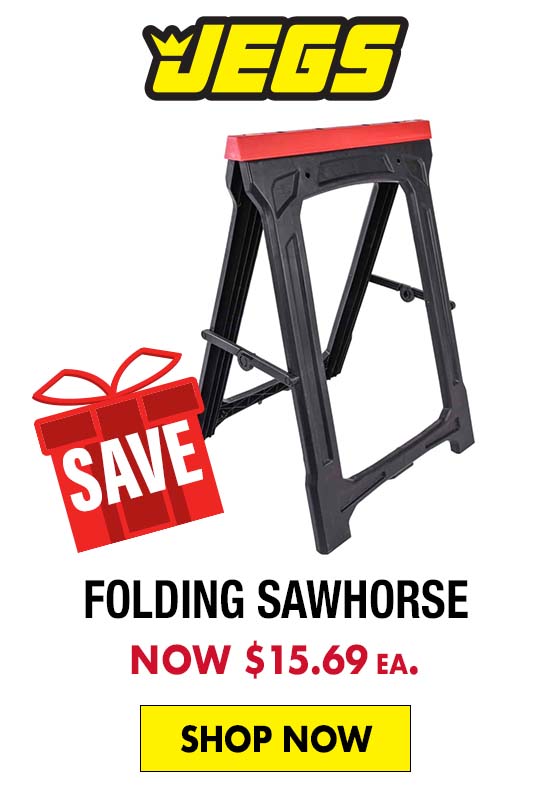JEGS Folding Sawhorse