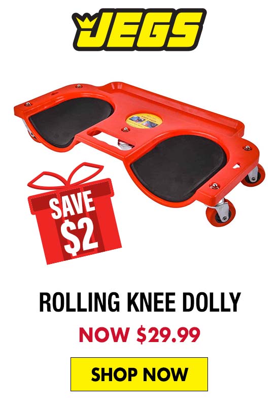 JEGS Rolling Knee Dolly