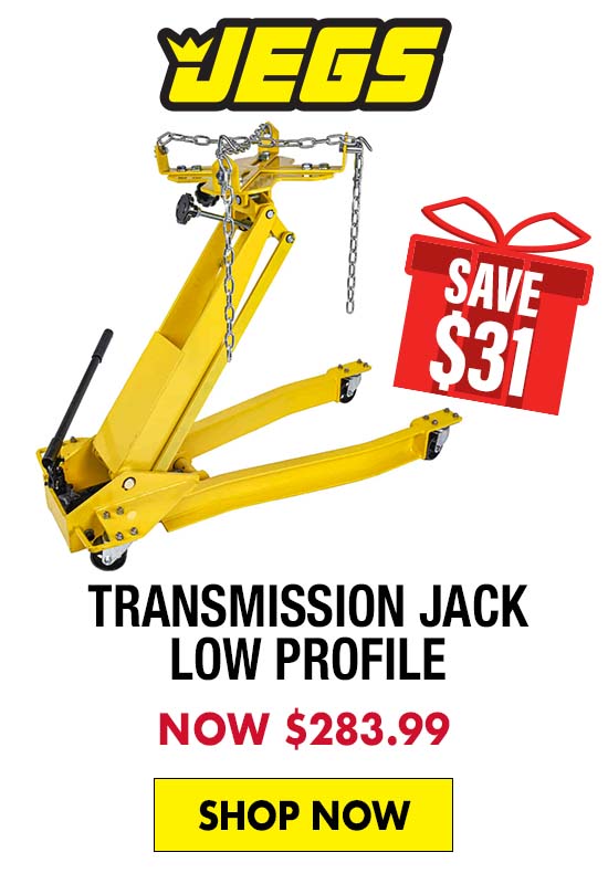 JEGS Transmission Jack Low Profile - Now $283.99