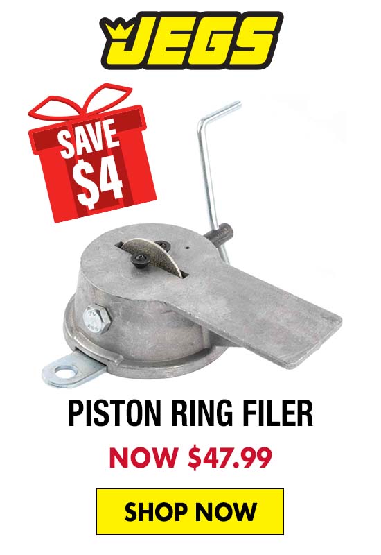JEGS Piston Ring Filer - Now $47.99