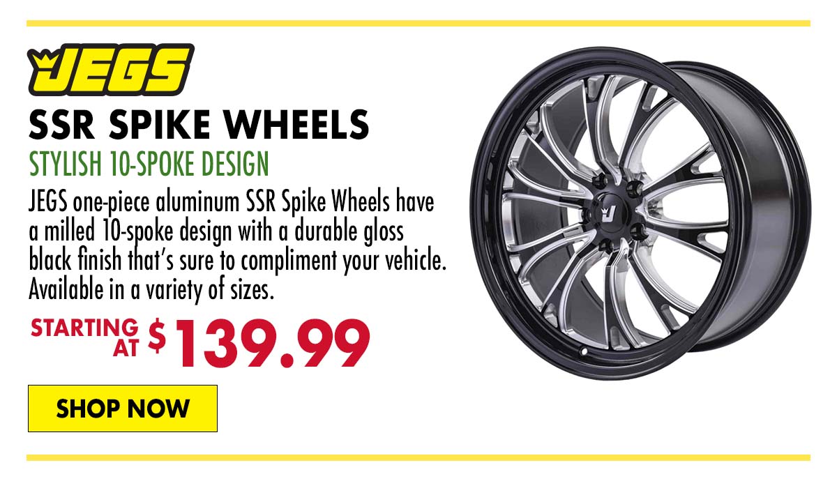 JEGS SSR Spike Wheels - Starting at $139.99