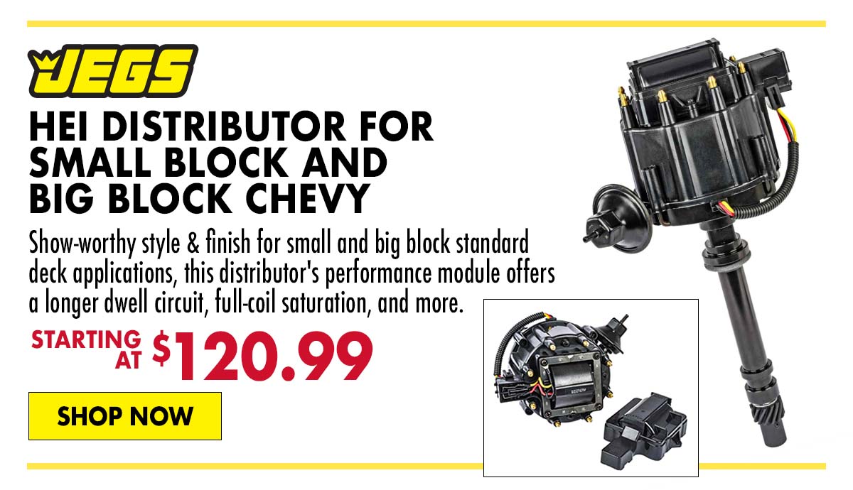 JEGS HEI Distributor for Small Block and Big Block Chevy - Starting at $120.99