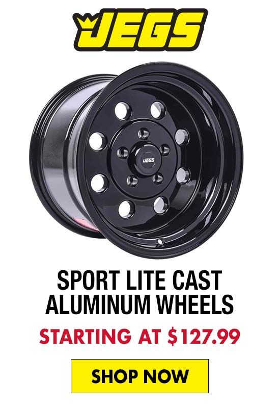 JEGS Sport Lite Cast Aluminum Wheels - Starting at $127.99