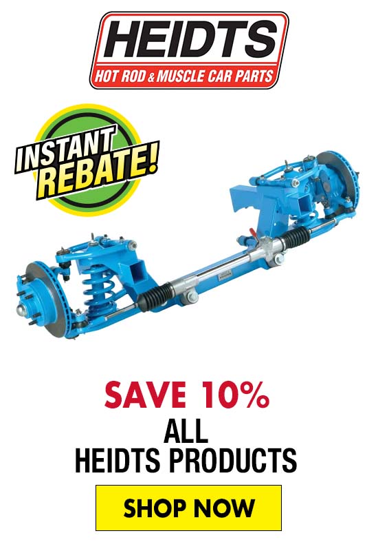 Save 10% on All Heidts Products