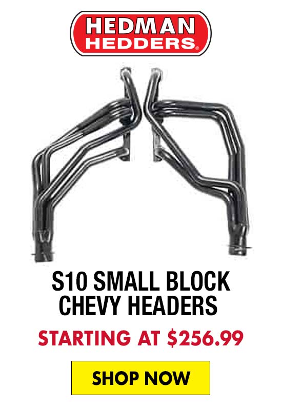 Hedman S10 Small Block Chevy Headers - Starting at $256.99