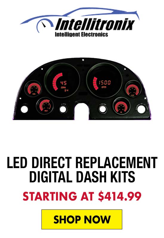 Intellitronix LED Direct Replacement Digital Dash Kits - Starting at $414.99