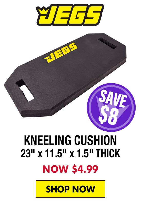 JEGS Kneeling Cushion 23" x 11 1/2" x 1 1/2" Thick - Now $4.99