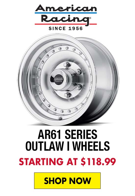 American Racing AR61 Series Outlaw I Wheels - Starting at $118.99