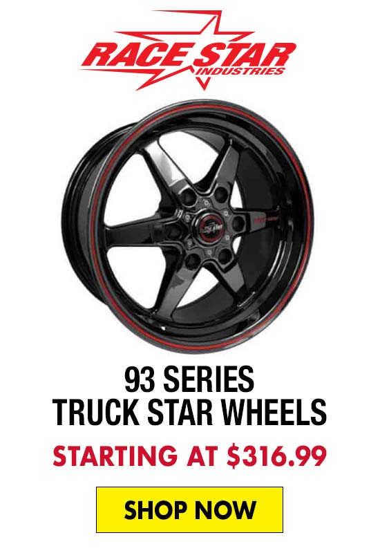 RaceStar 93 Series Truck Star Wheels - Starting at $316.99