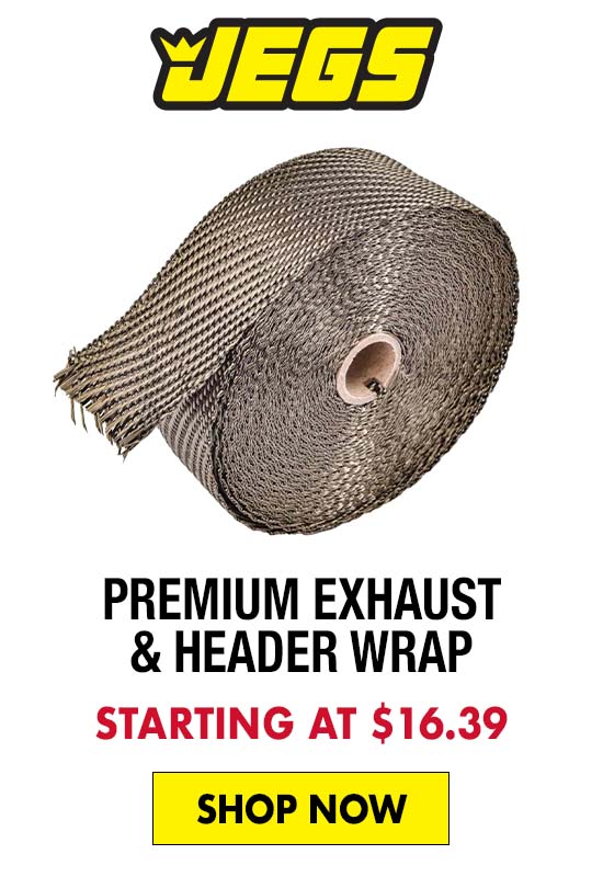 JEGS Premium Exhaust & Header Wrap - Starting at $16.39
